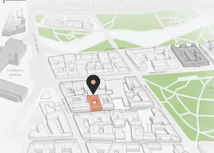 Modern In The Center Of Riga! Dzīvoklis *